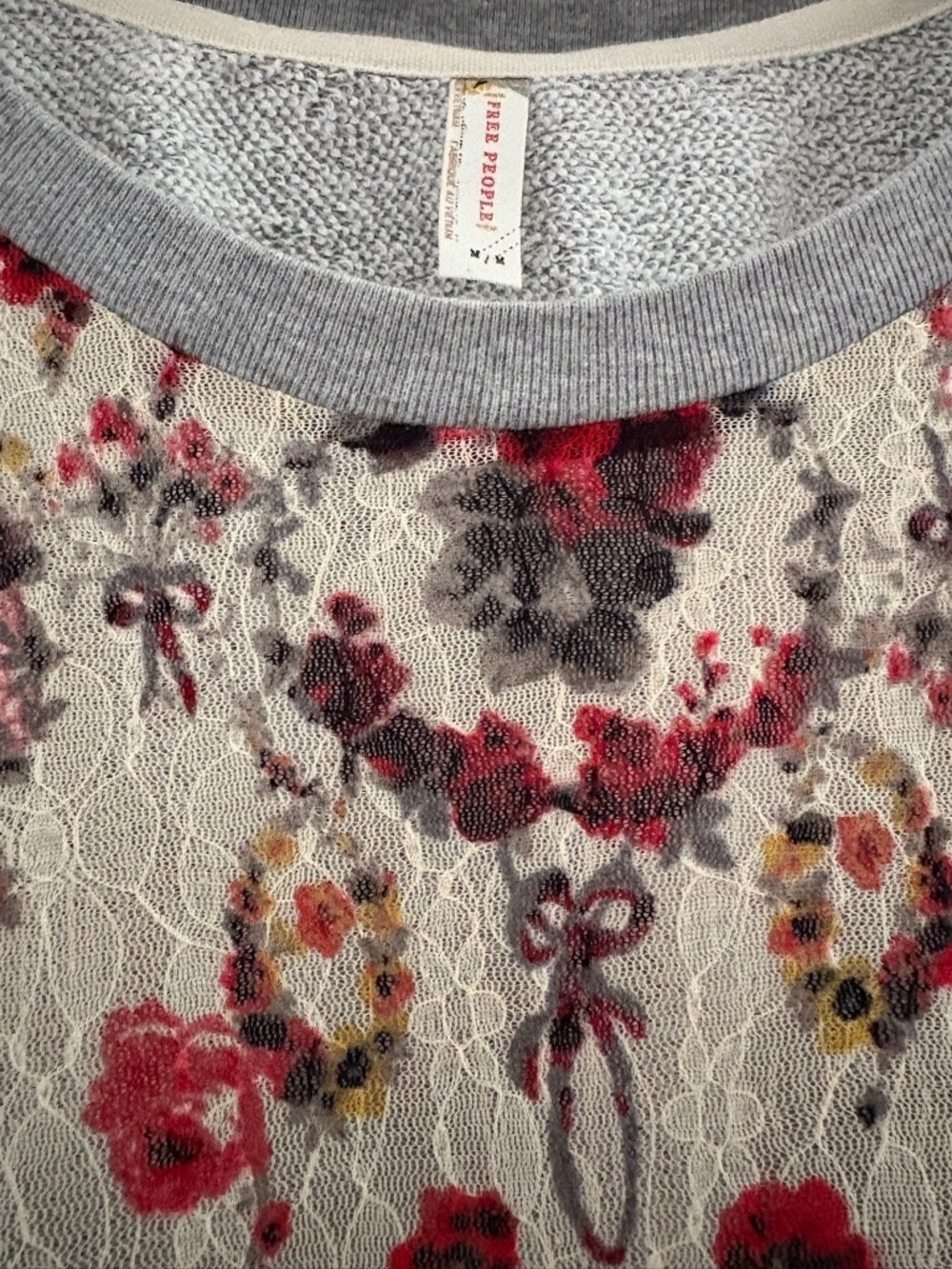 Free People Lace sweater - Picture 2 of 3